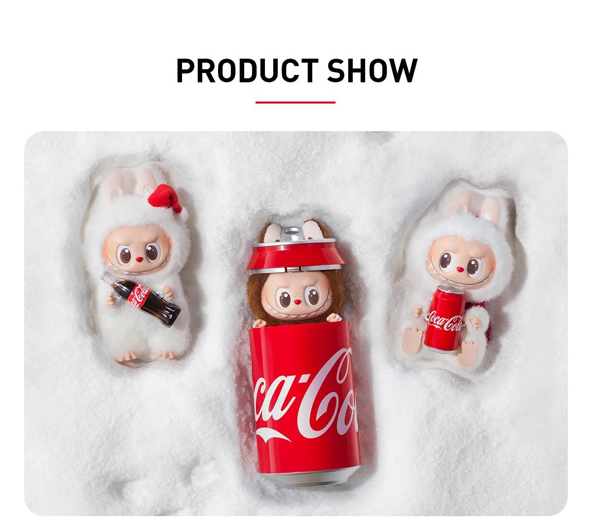 THE MONSTER COCA-COLA Series Vinyl Face