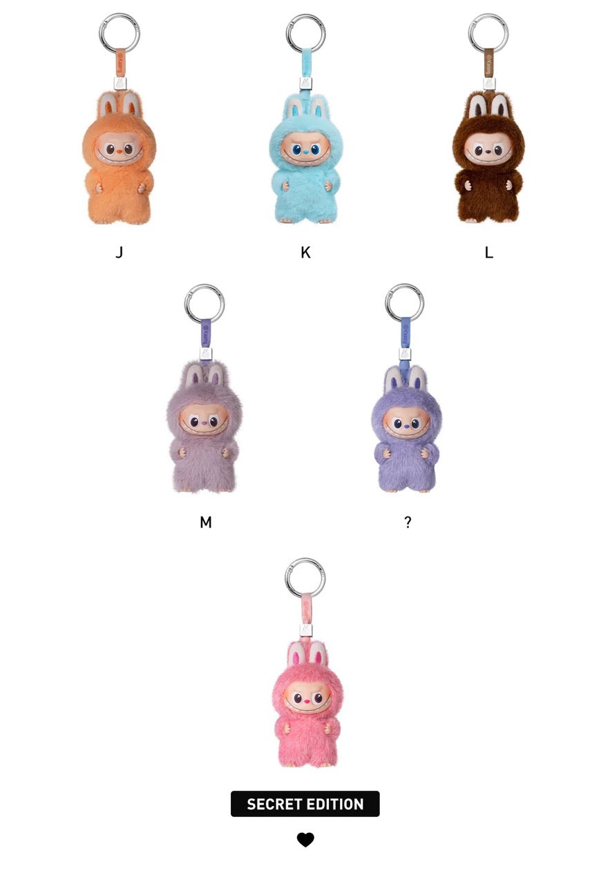 THE MONSTERS PIN FOR LOVE SERIES-Vinyl Plush Pendant (A-Z)