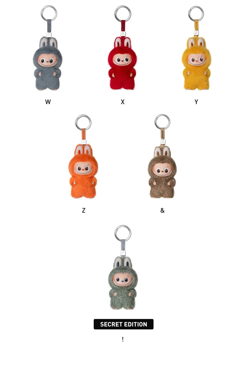 THE MONSTERS PIN FOR LOVE SERIES-Vinyl Plush Pendant (A-Z)