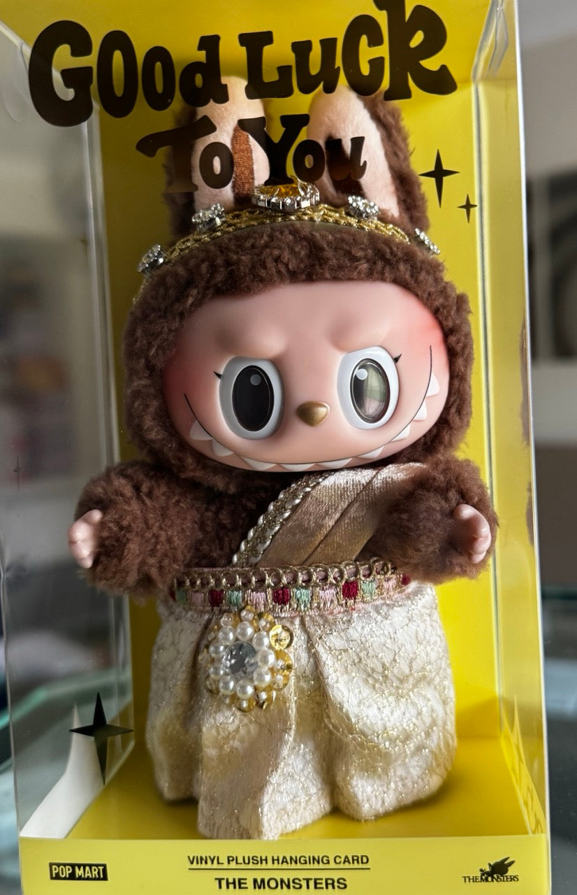 LABUBU GOOD LUCK TO YOU-Vinyl Plush Doll Pendant