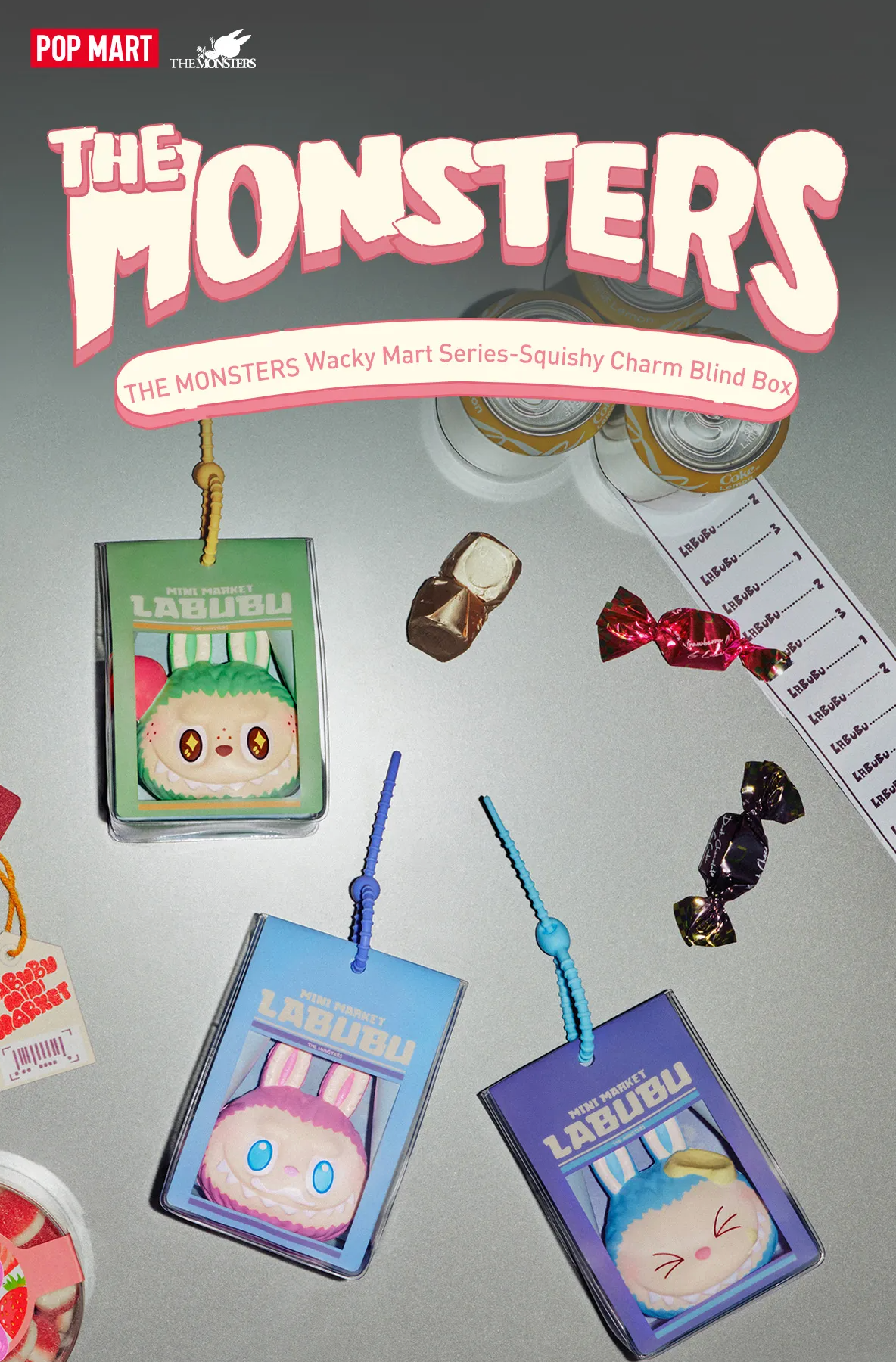 THE MONSTERS Wacky Mart Series-Pinch Pendant