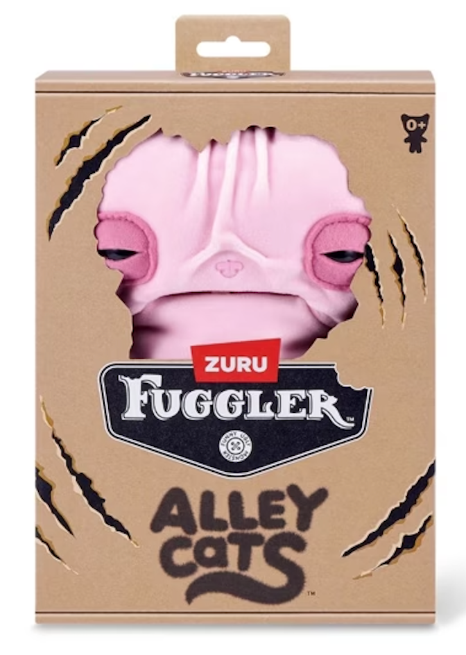Fuggler Alley Cats Plush - WRINKLE Mc STINKLES
