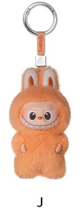 THE MONSTERS PIN FOR LOVE SERIES-Vinyl Plush Pendant (A-Z)