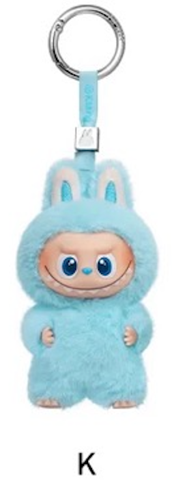 THE MONSTERS PIN FOR LOVE SERIES-Vinyl Plush Pendant (A-Z)