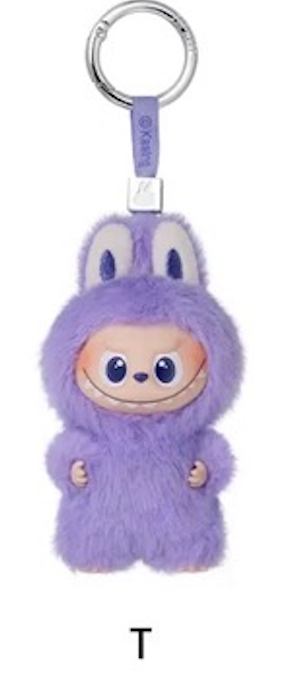 THE MONSTERS PIN FOR LOVE SERIES-Vinyl Plush Pendant (A-Z)