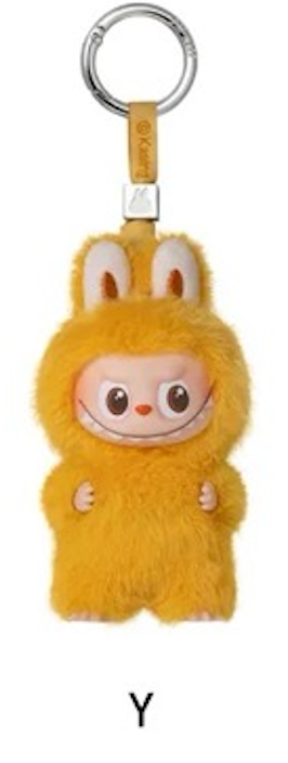 THE MONSTERS PIN FOR LOVE SERIES-Vinyl Plush Pendant (A-Z)