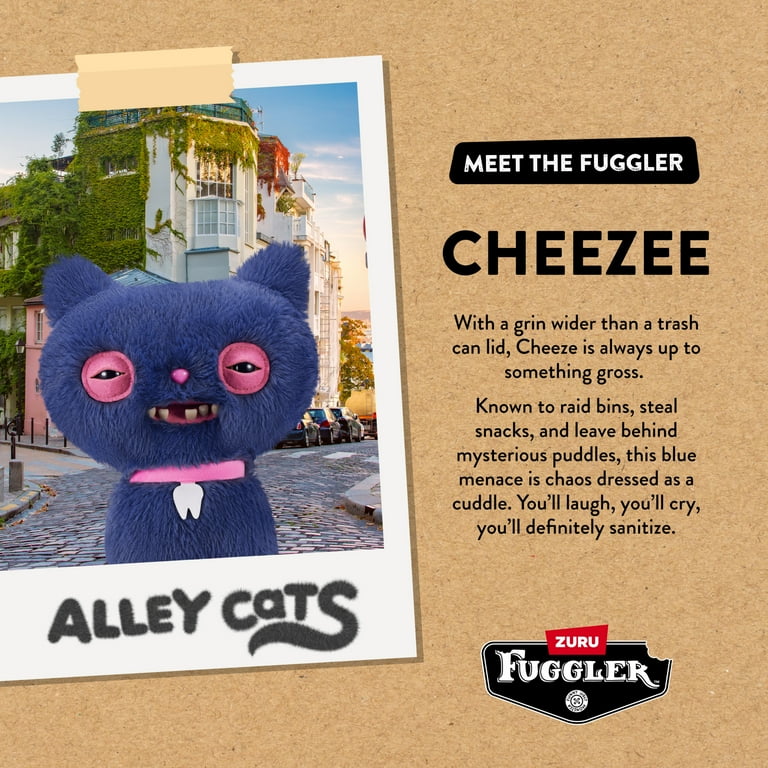Fuggler Alley Cats Plush - CHEEZEE