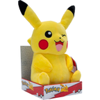 Pokemon Plush Pikachu one eye blink 12"
